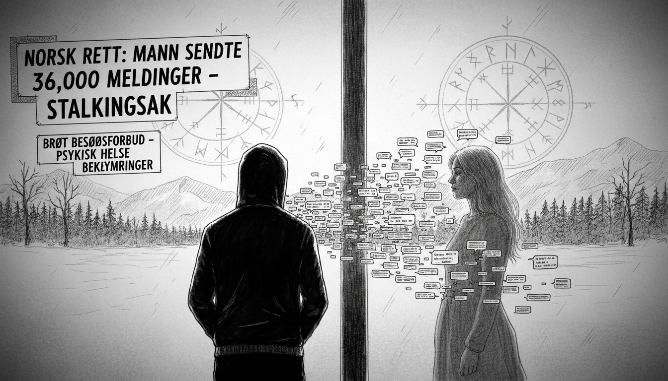 Man Sent 36,000 Messages to Woman in Stalking Case