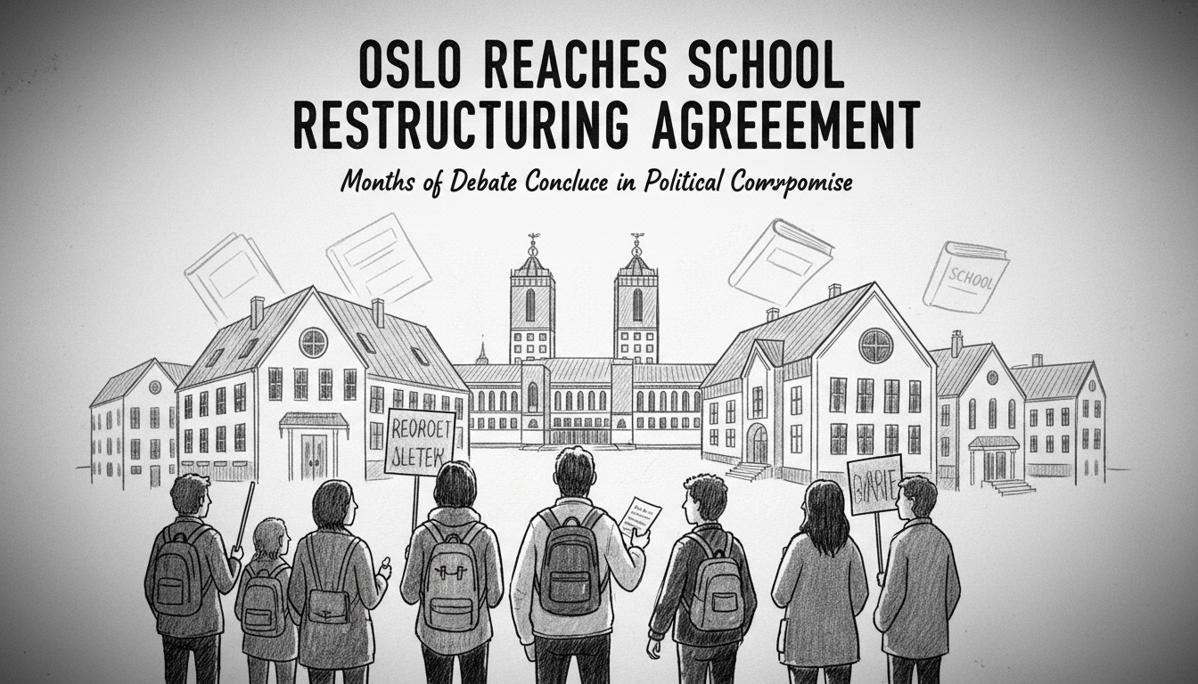 Oslo Reaches Agreement on Major School Restructuring Plan After Months of Debate
