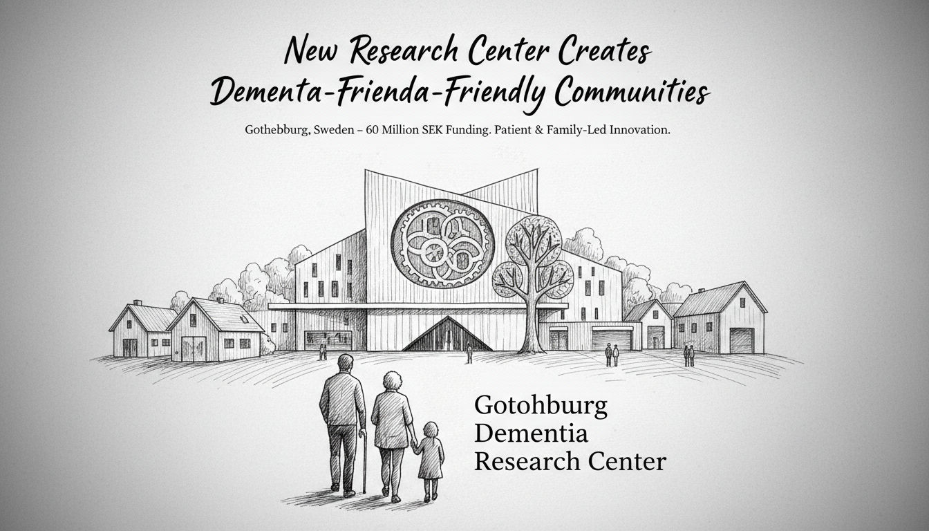 New Research Center Creates Dementia-Friendly Communities in Gothenburg