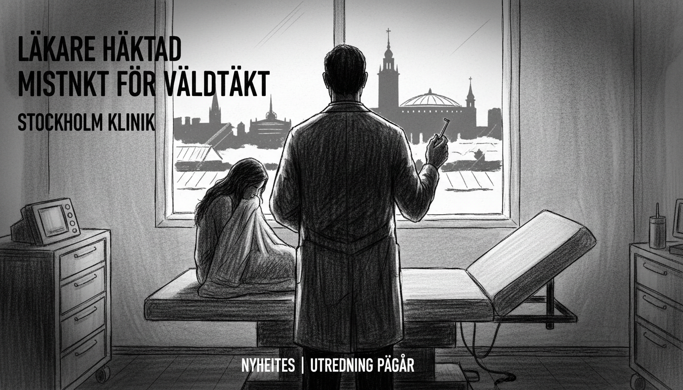 Doctor arrested for suspected rape at Stockholm clinic