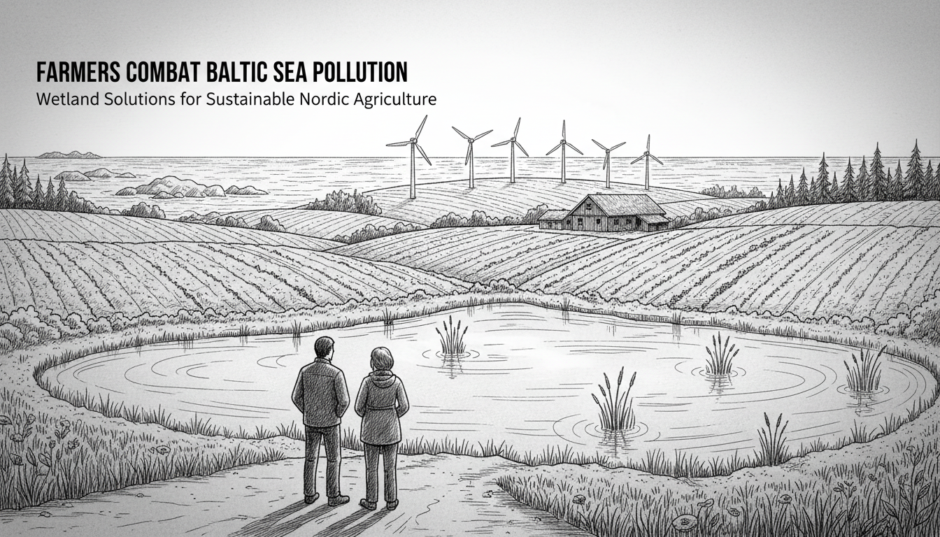 Farmers Combat Baltic Sea Pollution With Wetland Solutions