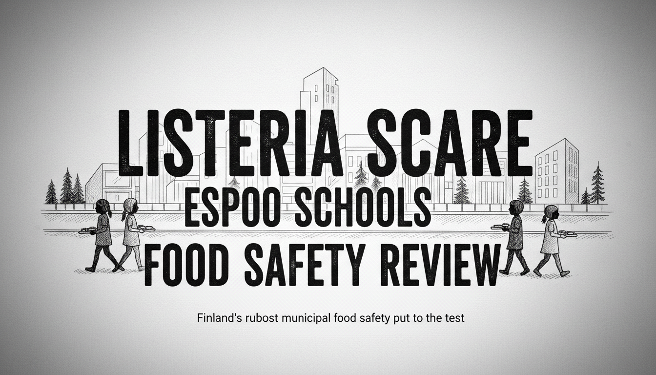 Listeria Scare in Espoo Schools Prompts City-Wide Food Safety Review