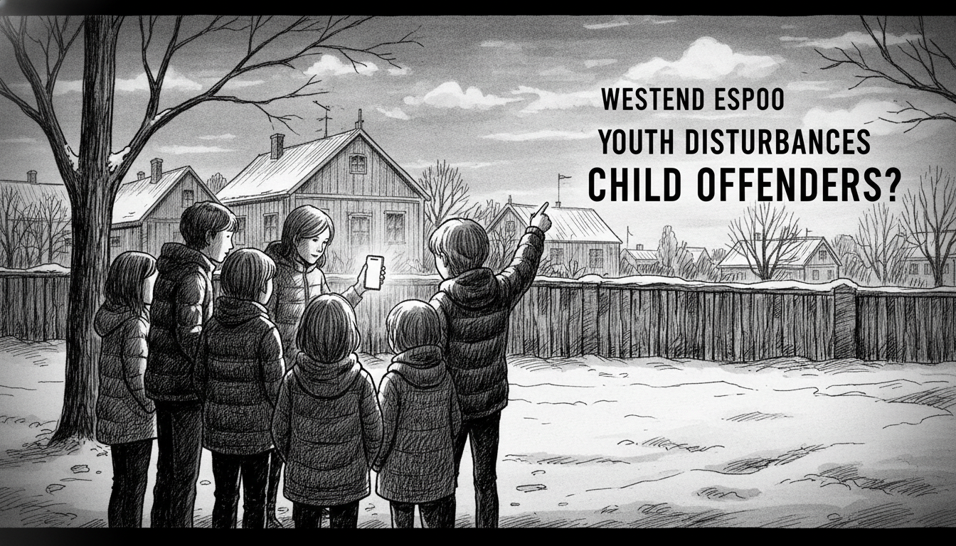 Westend Espoo youth disturbances raise concerns over child offenders