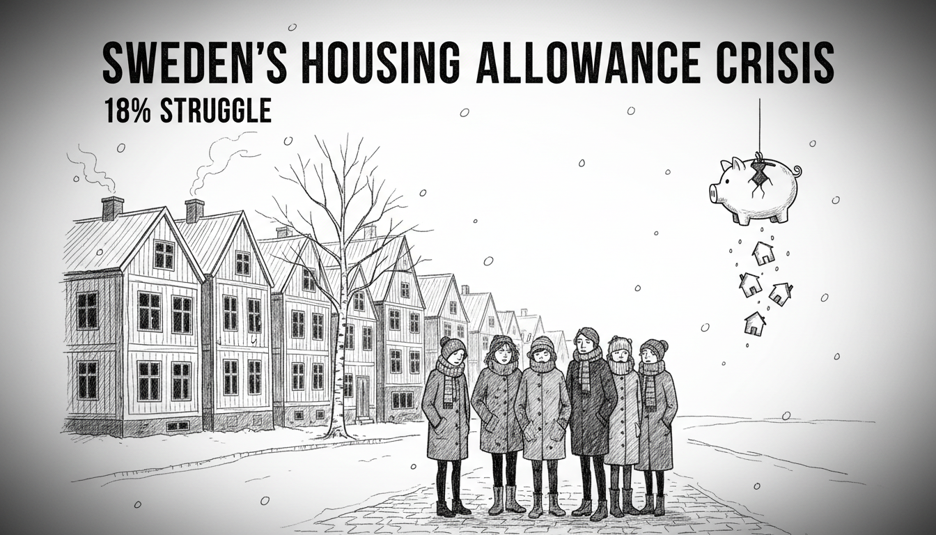 Sweden's Housing Allowance Crisis: 18% Struggle