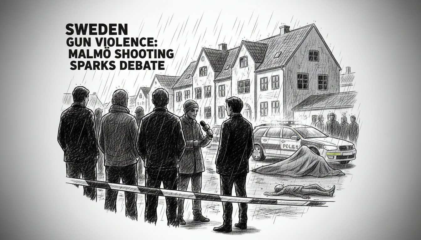 Sweden Gun Violence: Malmö Shooting Sparks Debate