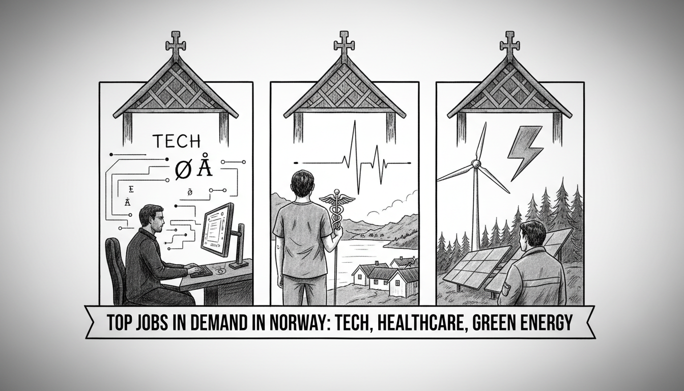 Top Jobs in Demand in Norway: Tech, Healthcare, and Green Energy