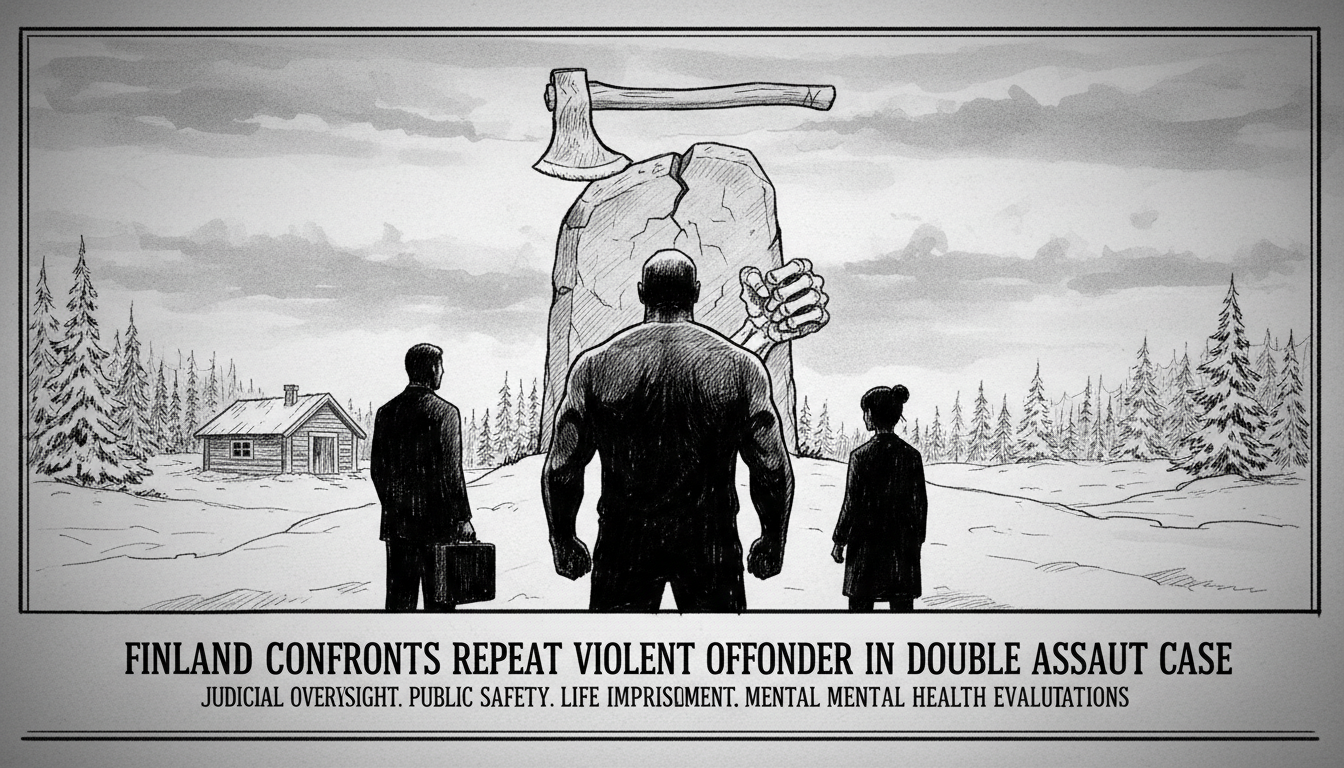 Finland Confronts Repeat Violent Offender in Double Assault Case