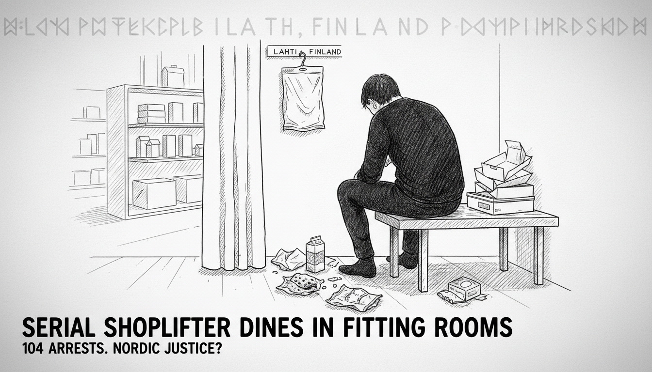 Serial Shoplifter Dines in Fitting Rooms and Returns Empty Packages to Shelves