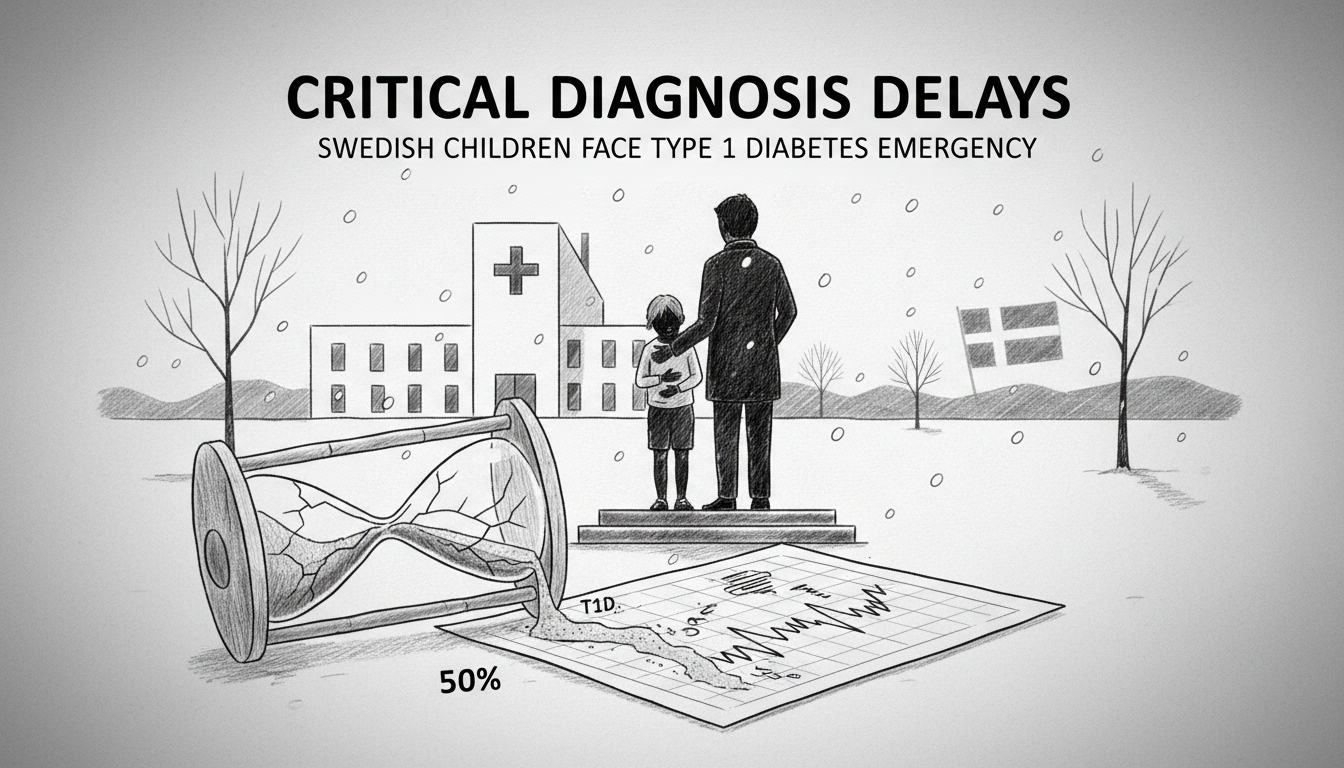 Children with Type 1 Diabetes Face Critical Diagnosis Delays in Swedish Healthcare