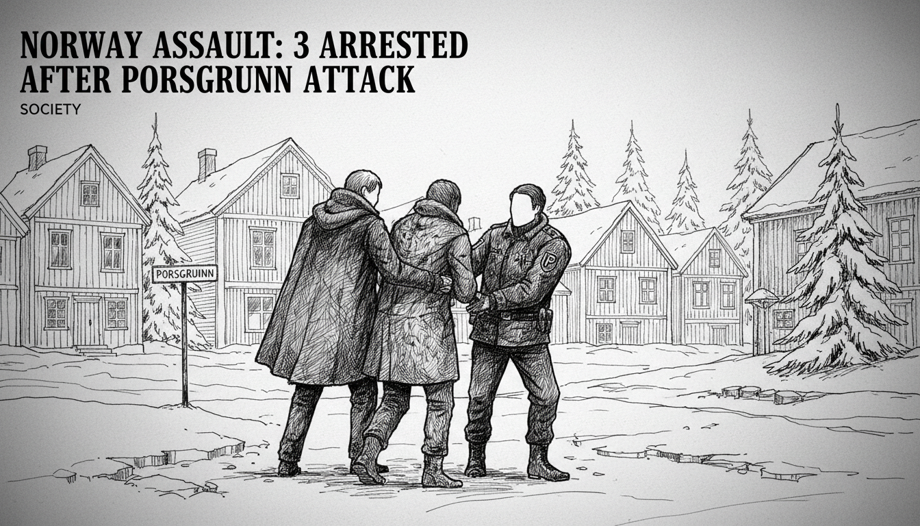 Norway Assault: 3 Arrested After Porsgrunn Attack
