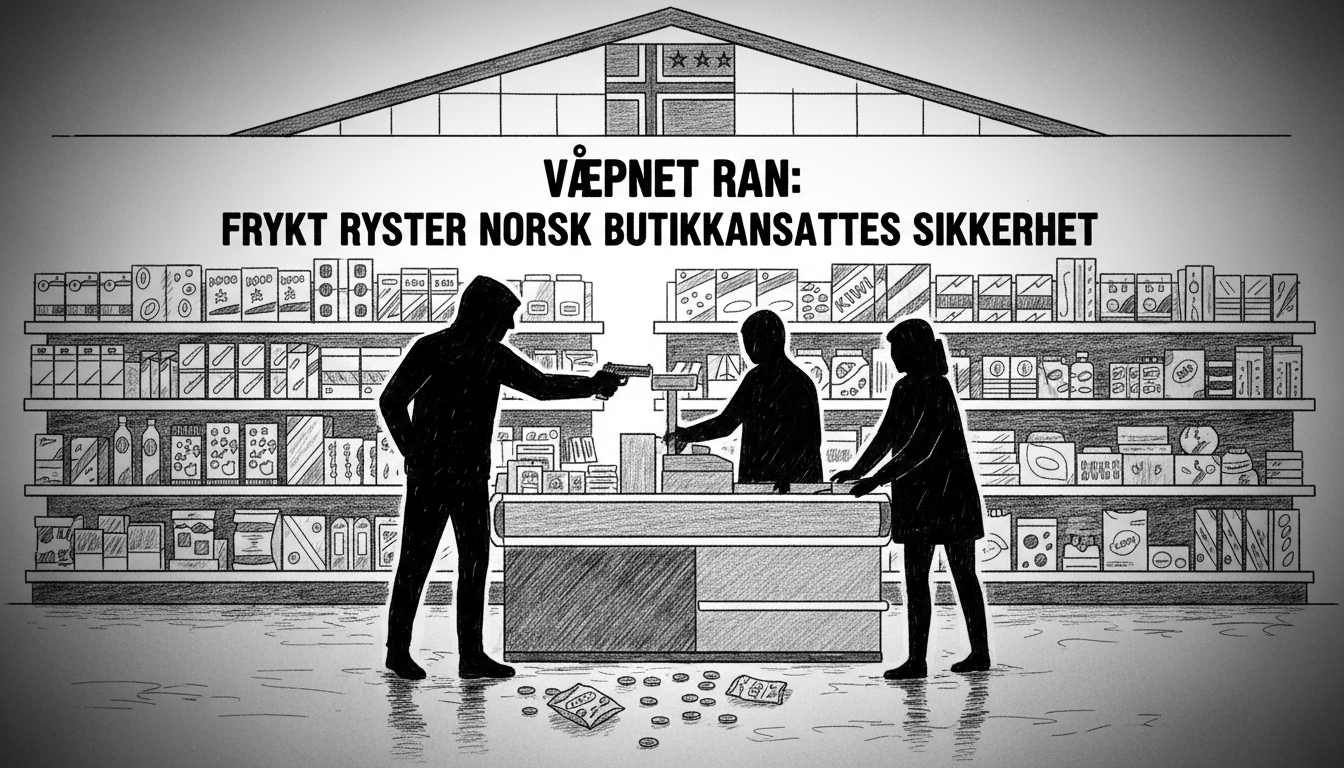 Armed Robbery at Norwegian Supermarket Shakes Staff Safety
