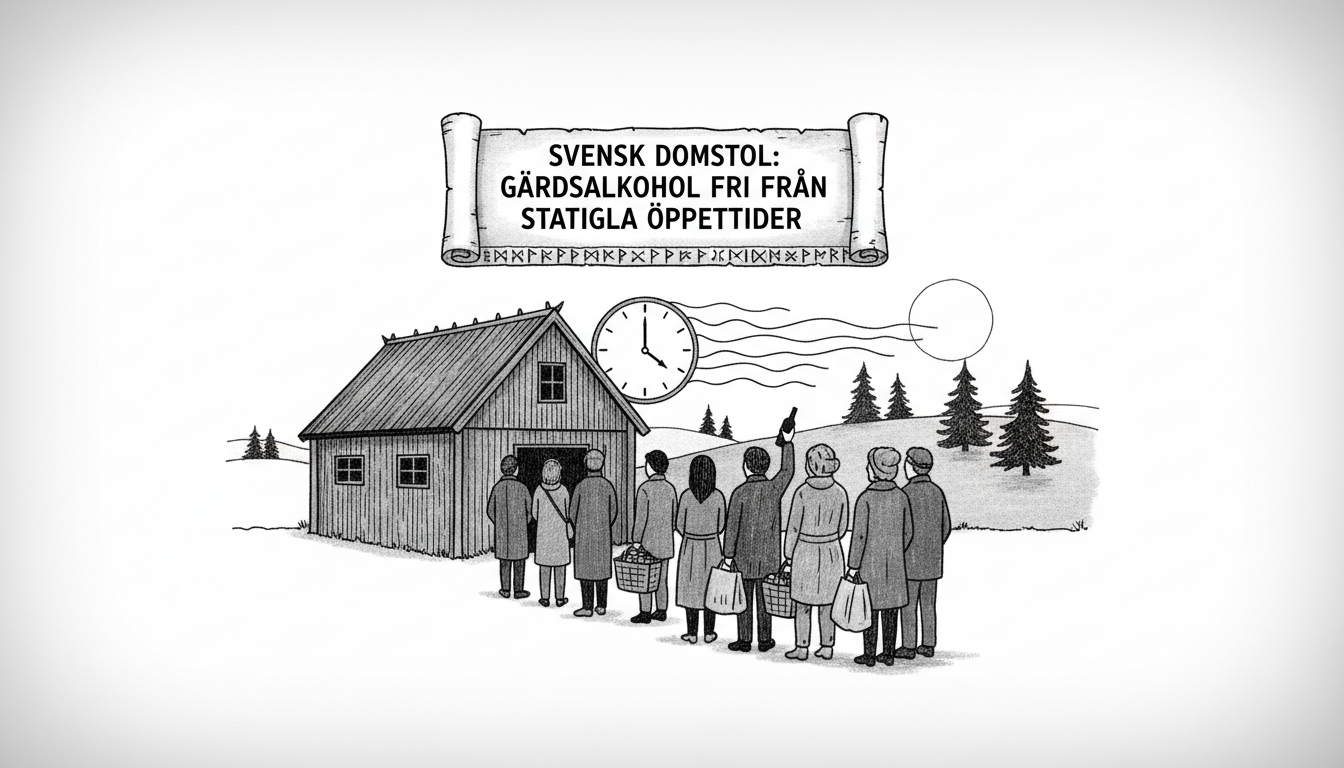 Swedish Court Rules Farm Alcohol Sales Not Bound by State Store Hours