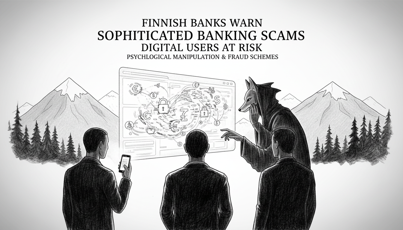 Finnish Banks Warn of Sophisticated Banking Scams Targeting Digital Users