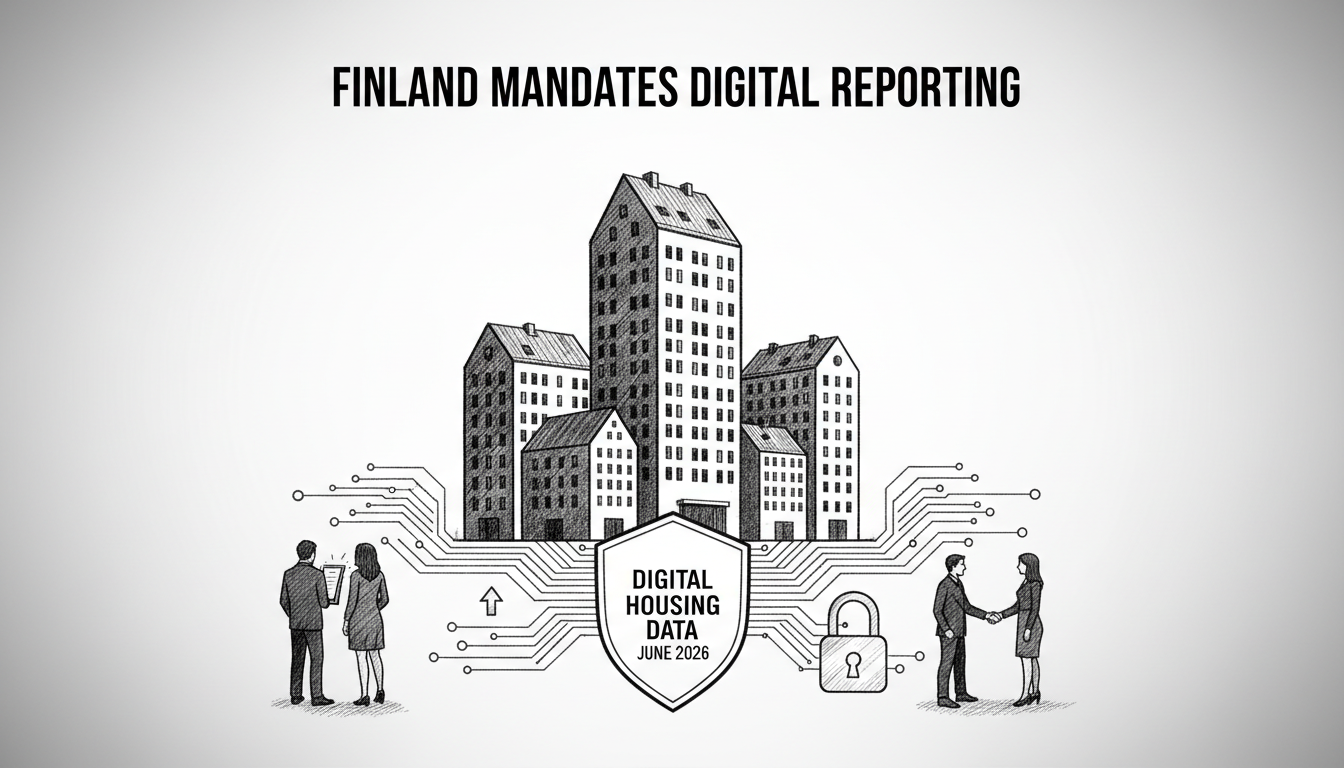 Finland Mandates Digital Reporting for All Housing Companies