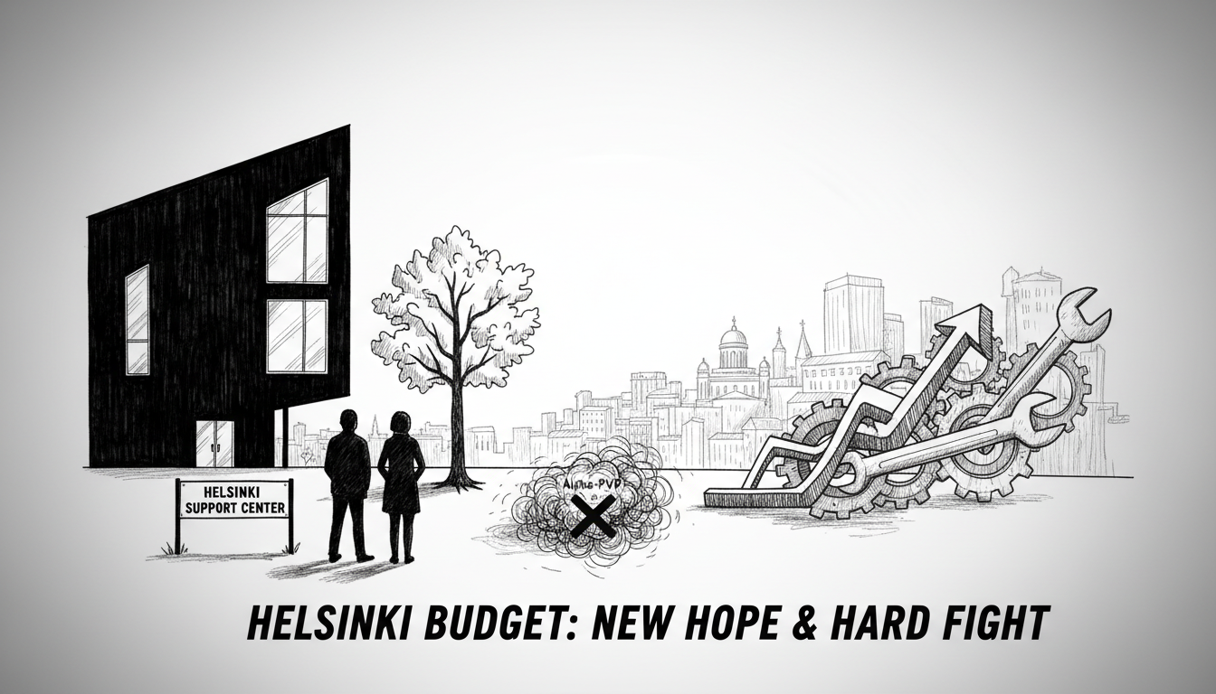 Helsinki Budget Funds New Drug User Center and Fights Alpha-PVP
