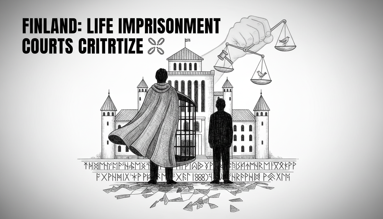 Finland Proposes Life Imprisonment for Most Dangerous Prisoners, Courts Voice Criticism