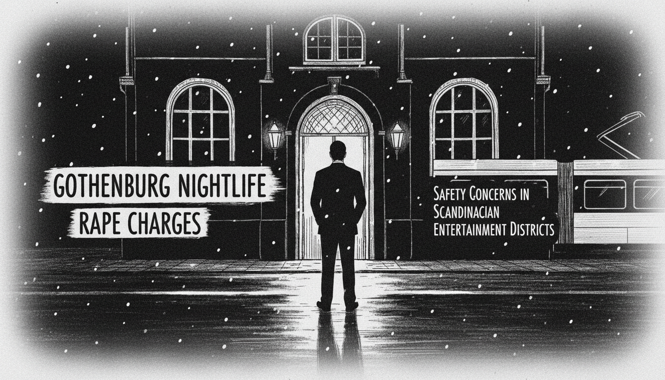 Gothenburg Nightlife Figure Charged with Rape