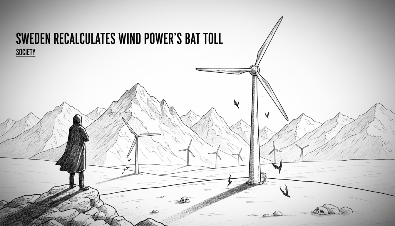 Sweden Recalculates Wind Power's Bat Toll