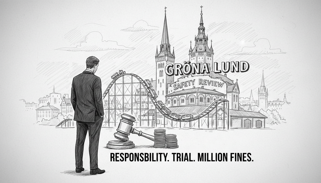 Gröna Lund CEO Expresses Responsibility Ahead of Amusement Park Trial