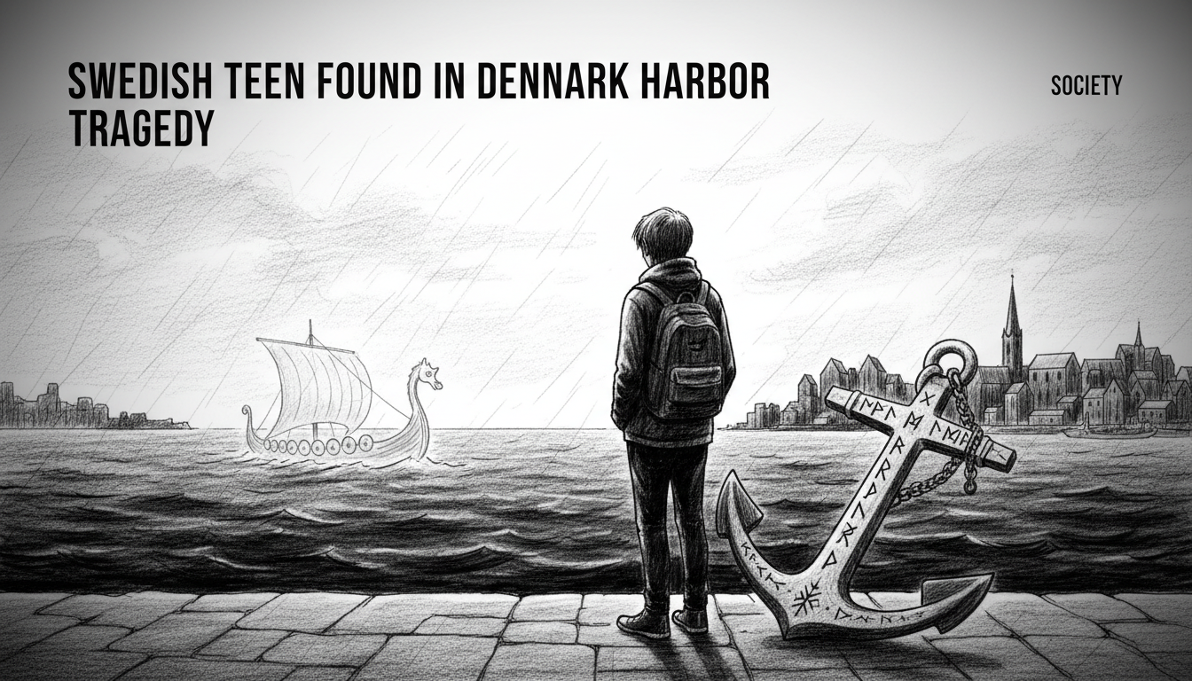 Swedish Teen Found in Denmark Harbor Tragedy