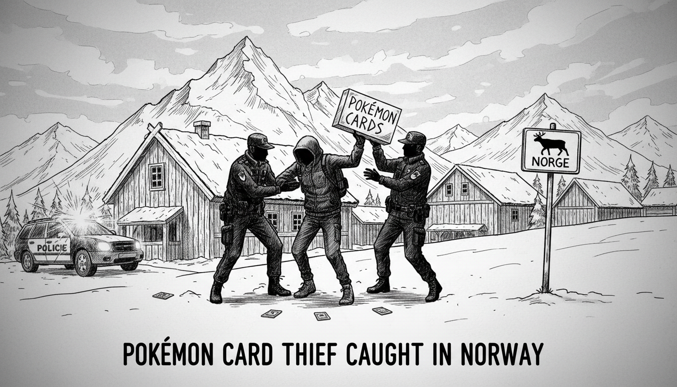 Pokémon Card Thief Caught in Norway