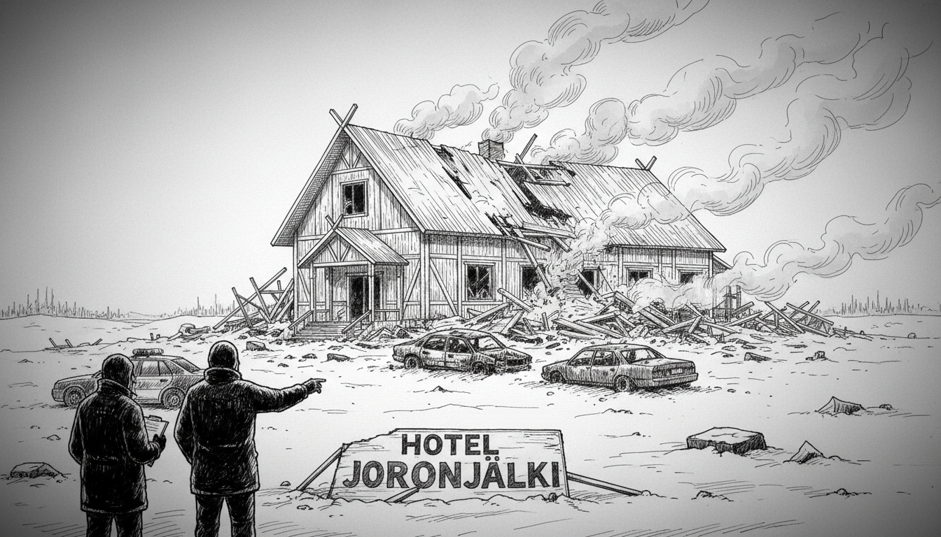 Hotel Explosion in Eastern Finland Leaves Two Dead