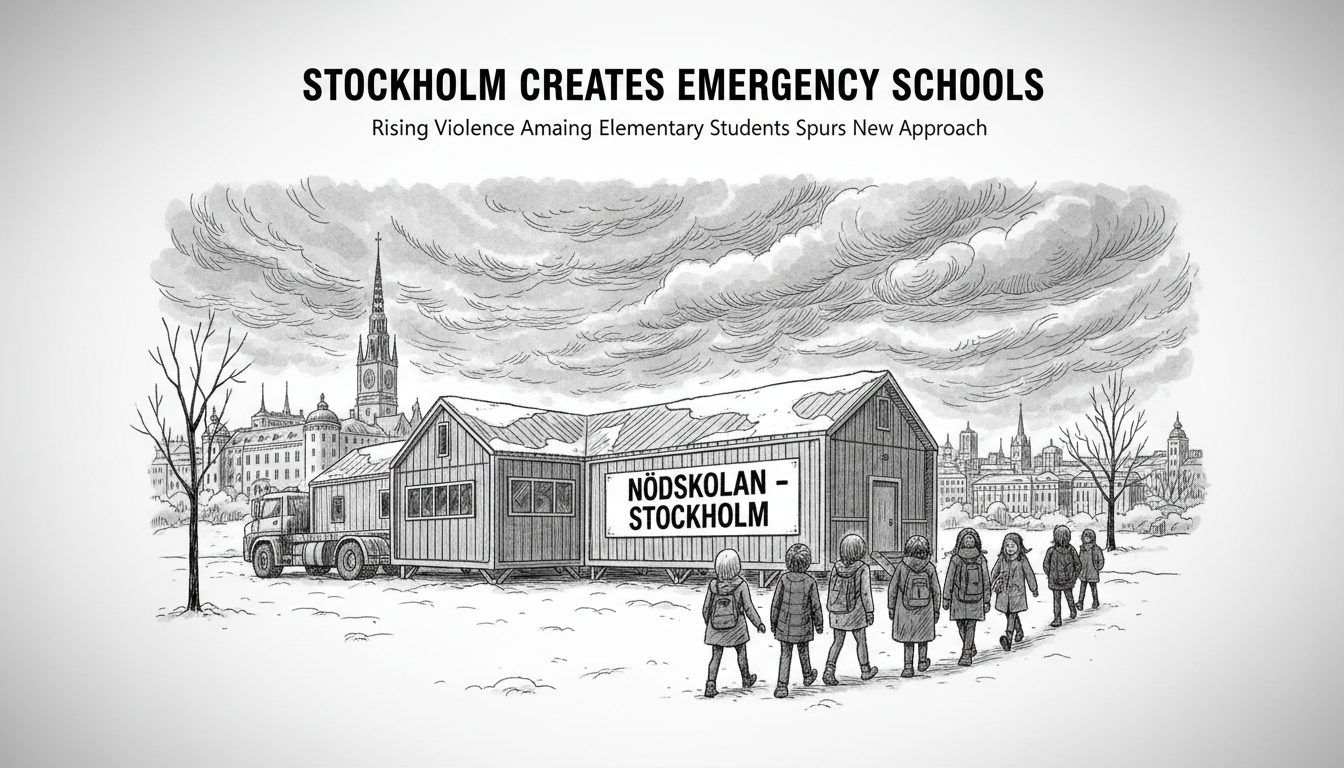 Stockholm Creates Emergency Schools for Elementary Students