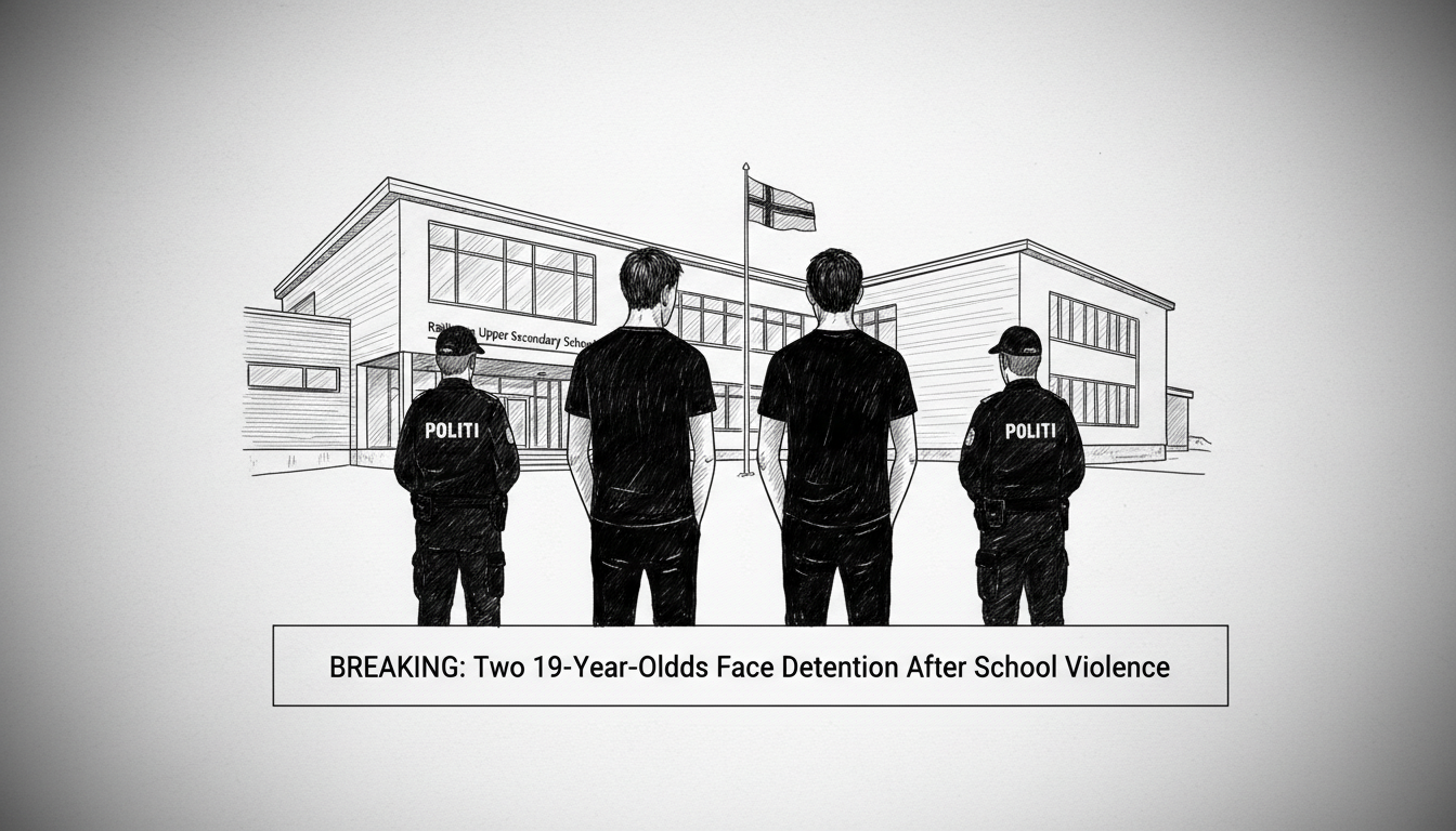 Two 19-Year-Olds Face Detention Hearing After School Violence in Norway