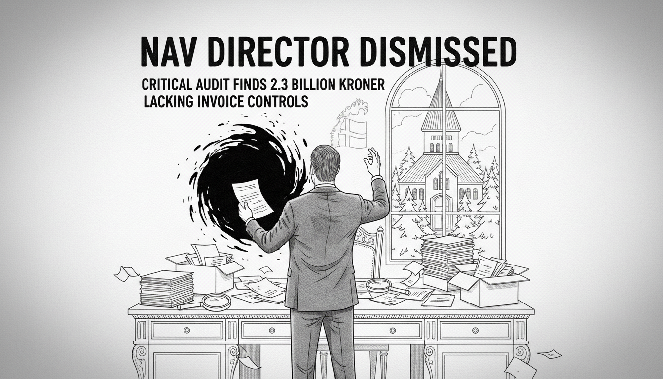NAV Director Dismissed Following Critical Audit of Missing Invoice Controls