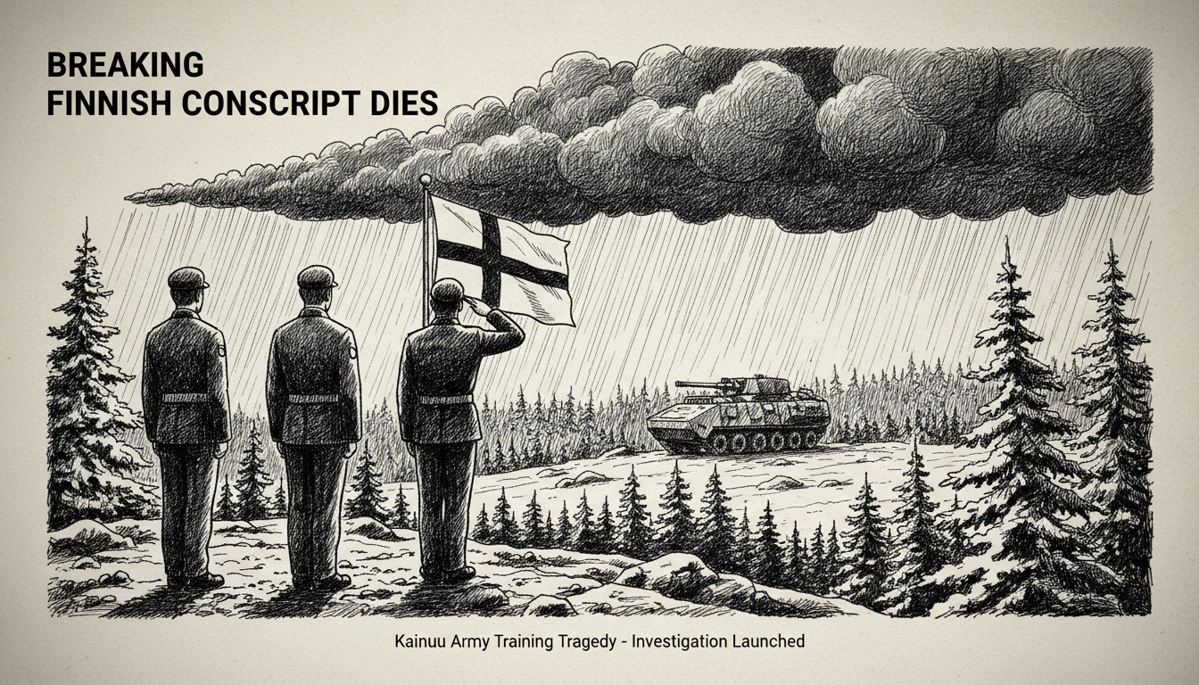 Finnish Conscript Dies During Army Training Exercise in Kainuu