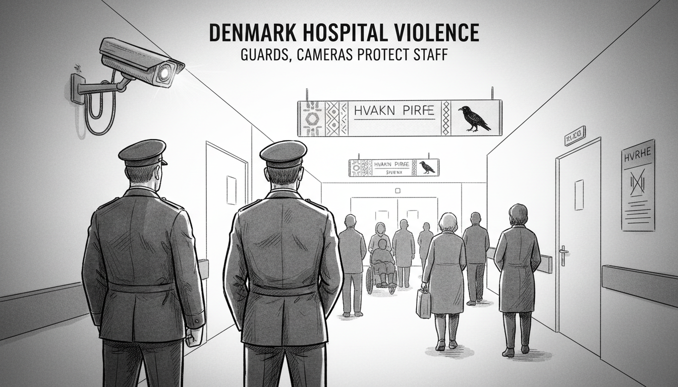 Denmark Hospital Violence: Guards, Cameras Protect Staff