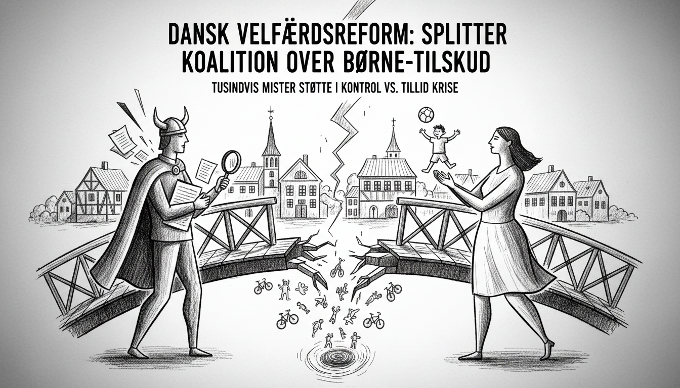 Danish Welfare Reform Splits Coalition Over Child Activity Subsidy