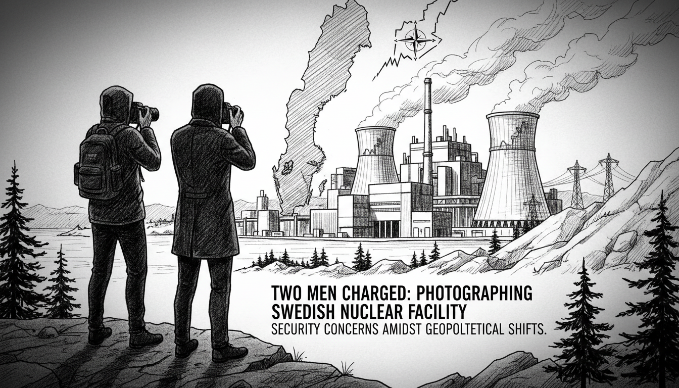 Two Men Charged with Photographing Swedish Nuclear Facility