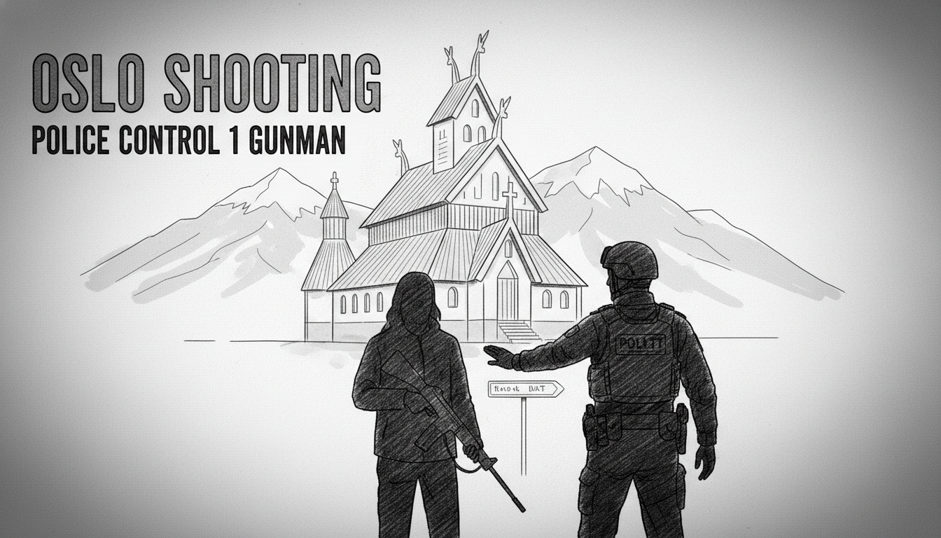 Oslo Shooting: Police Control 1 Gunman