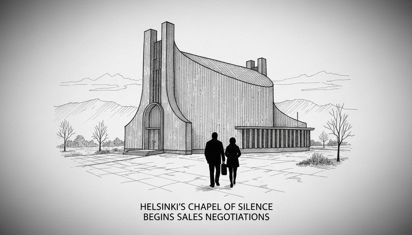 Helsinki's Chapel of Silence Begins Sales Negotiations