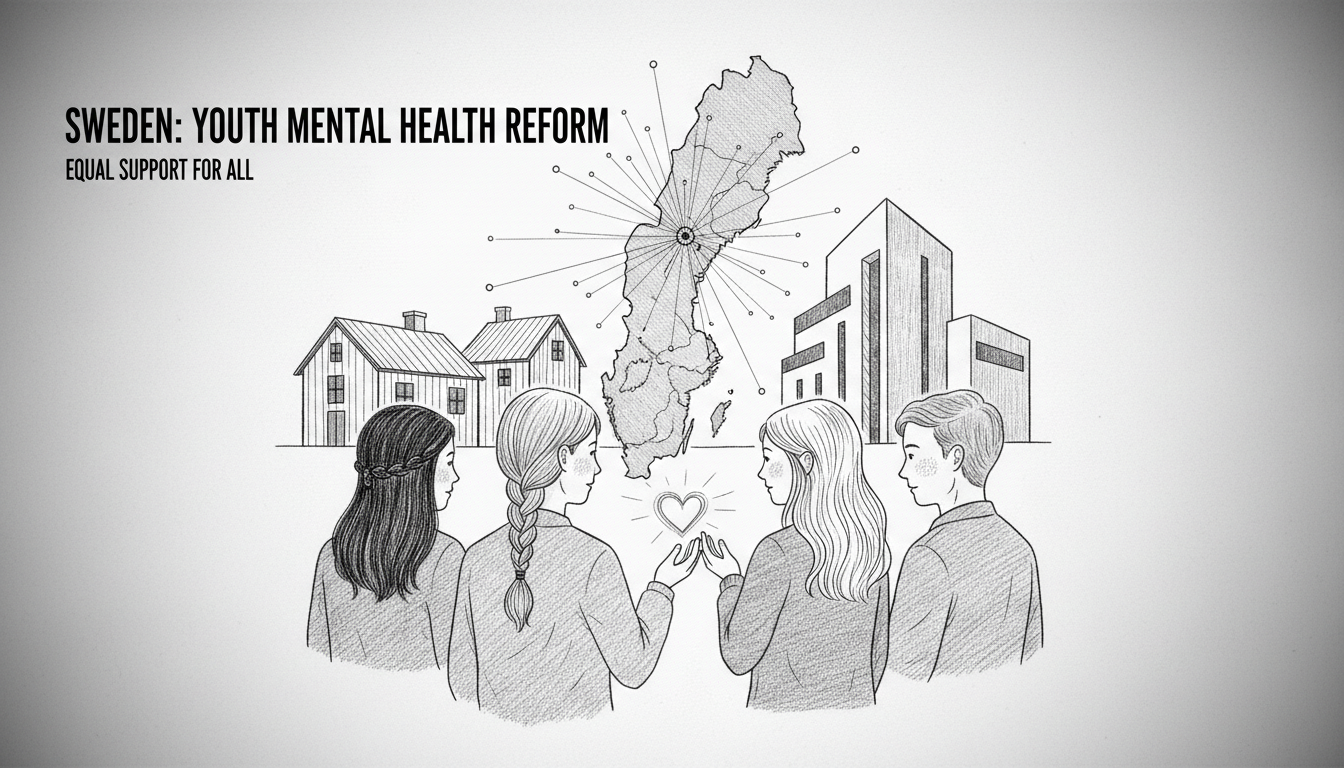 Sweden to Reform Youth Health Clinics for Better Mental Health Support