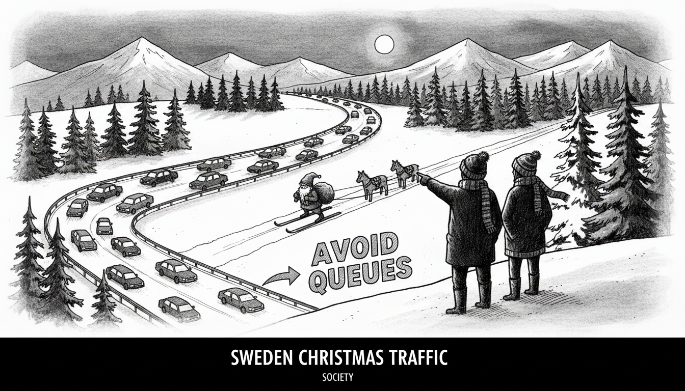 Sweden Christmas Traffic: Avoid the Queues