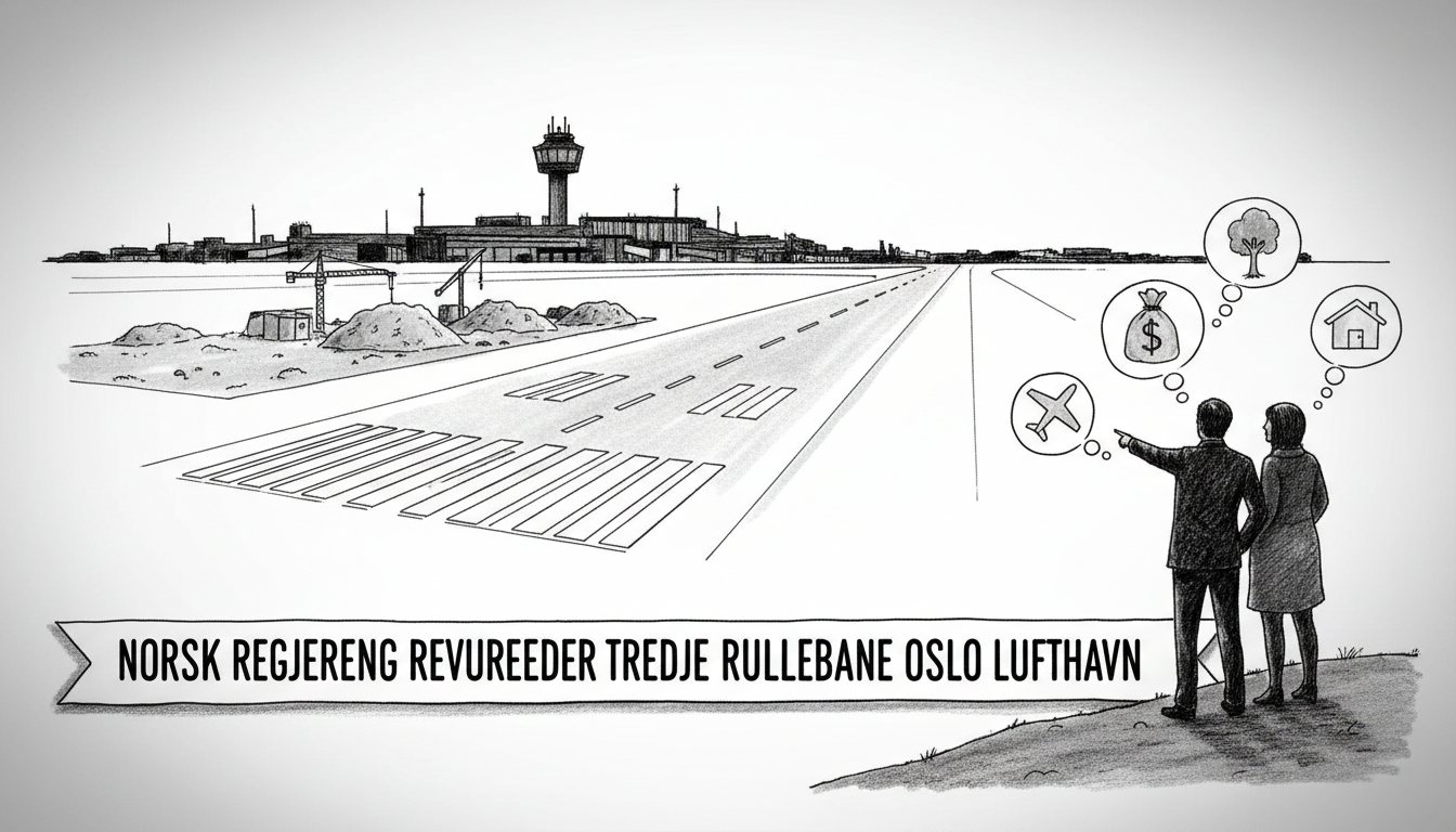 Norwegian Government Reconsiders Third Runway at Oslo Airport