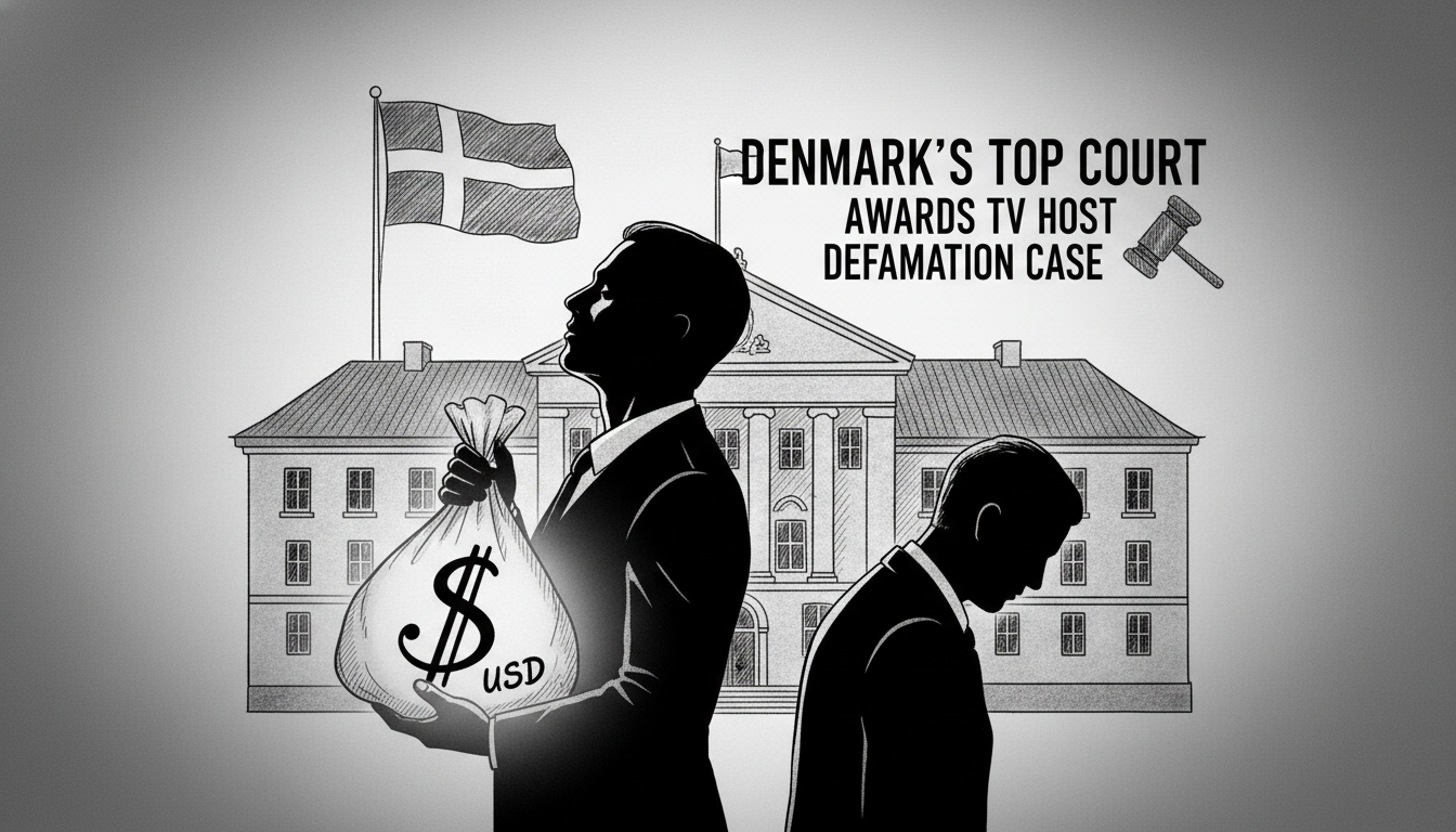 Denmark's Top Court Awards TV Host $300K in Defamation Case