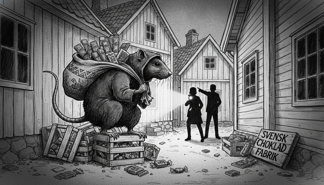 Swedish Rat Suspect: Chocolate Heist Mystery