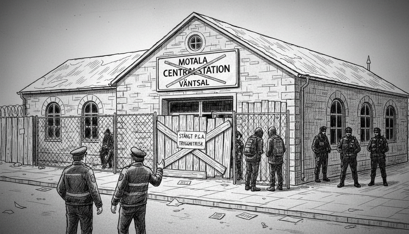 Drug Trade and Disorder Force Closure of Motala Central Waiting Room