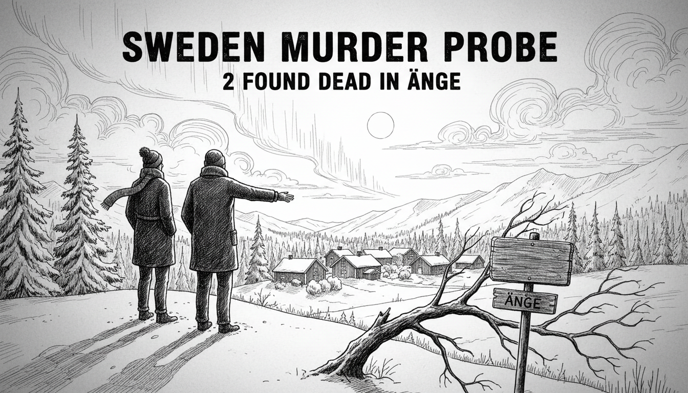 Sweden Murder Probe: 2 Found Dead in Ånge
