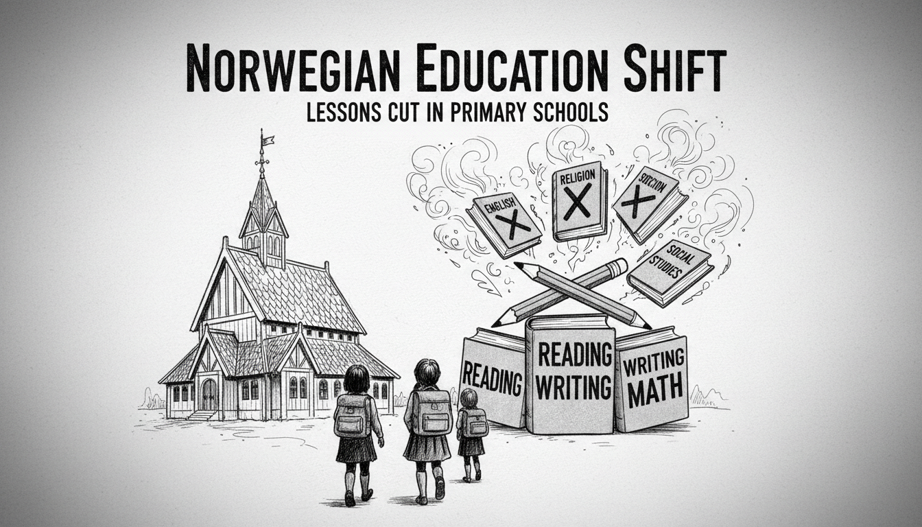 Norwegian Education Minister Proposes Cutting Subjects in Primary Schools