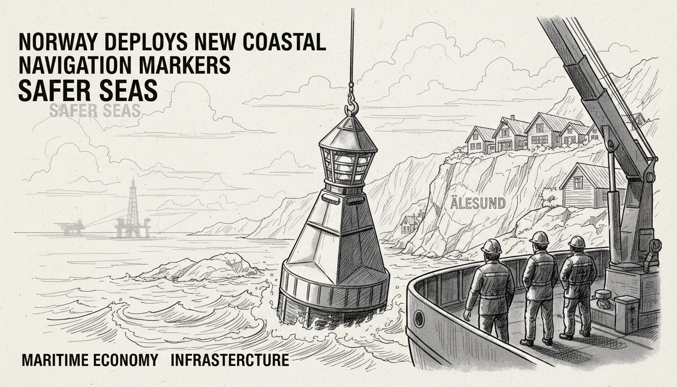 Norway Deploys New Coastal Navigation Markers for Safer Seas