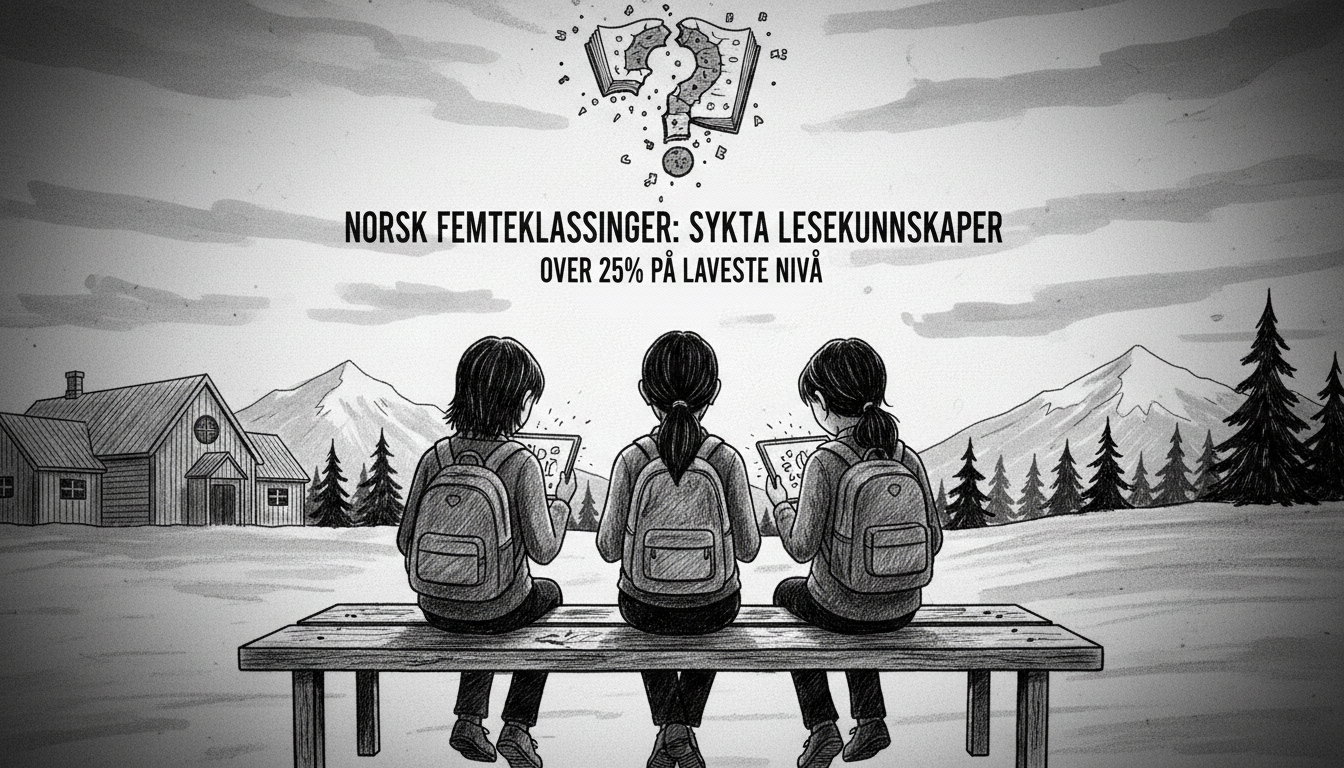 Norwegian Fifth Graders Show Declining Reading Skills