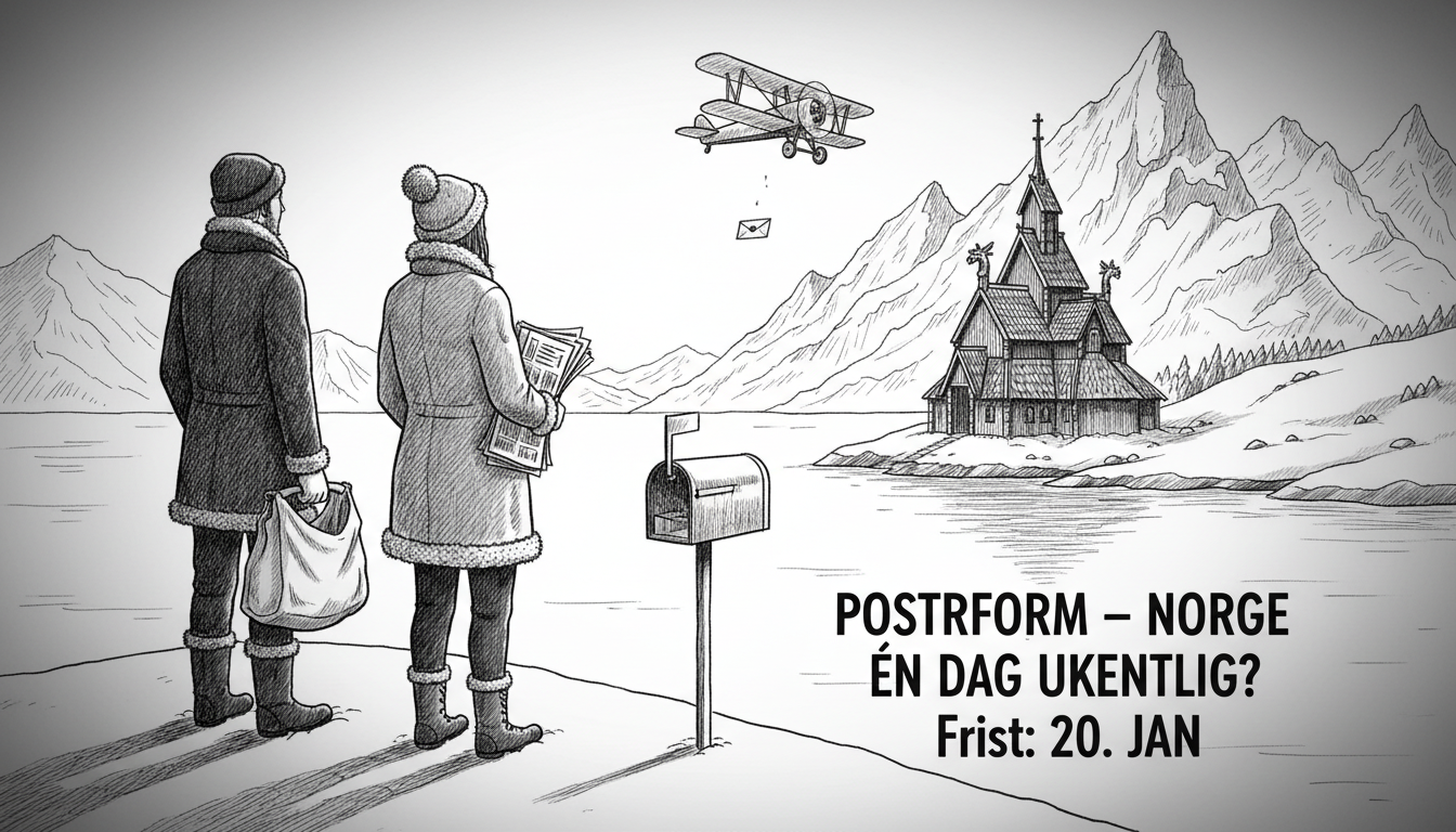 Norway Proposes Reducing Mail Delivery to One Day Weekly