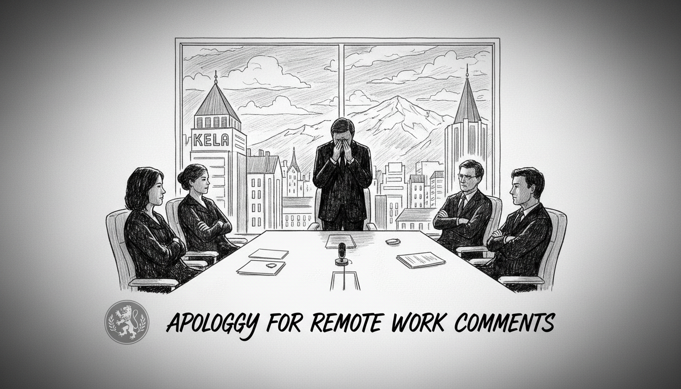 Kela Director General Apologizes for Remote Work Comments