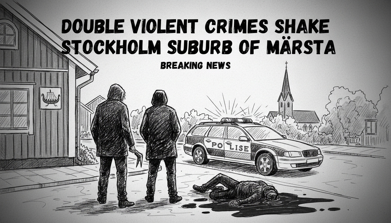 Double Violent Crimes Shake Stockholm Suburb of Märsta