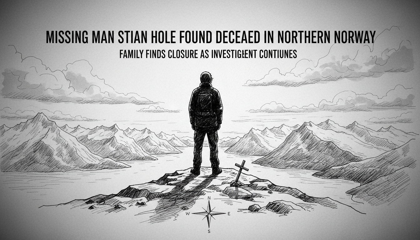 Missing Man Stian Hole Found Deceased in Northern Norway
