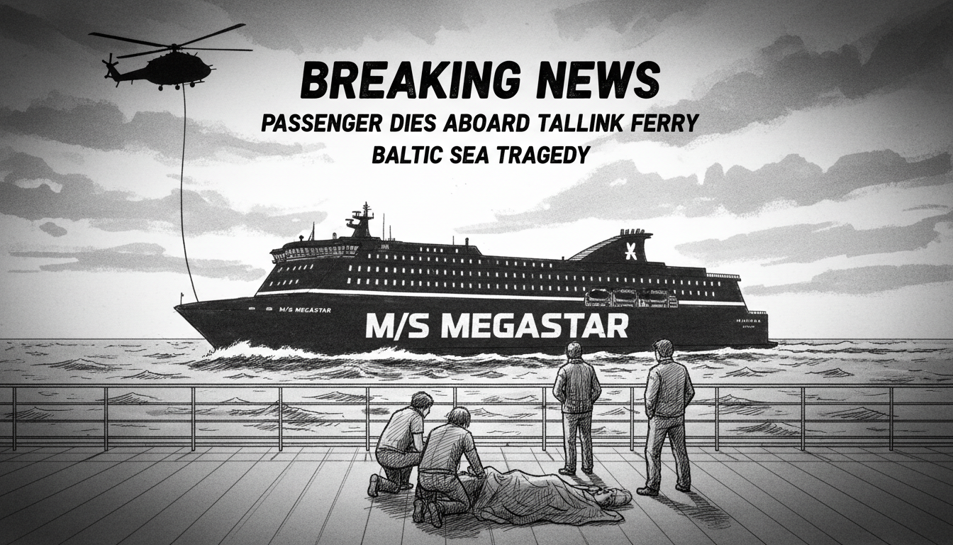 Passenger Dies Aboard Tallink Ferry in Baltic Sea